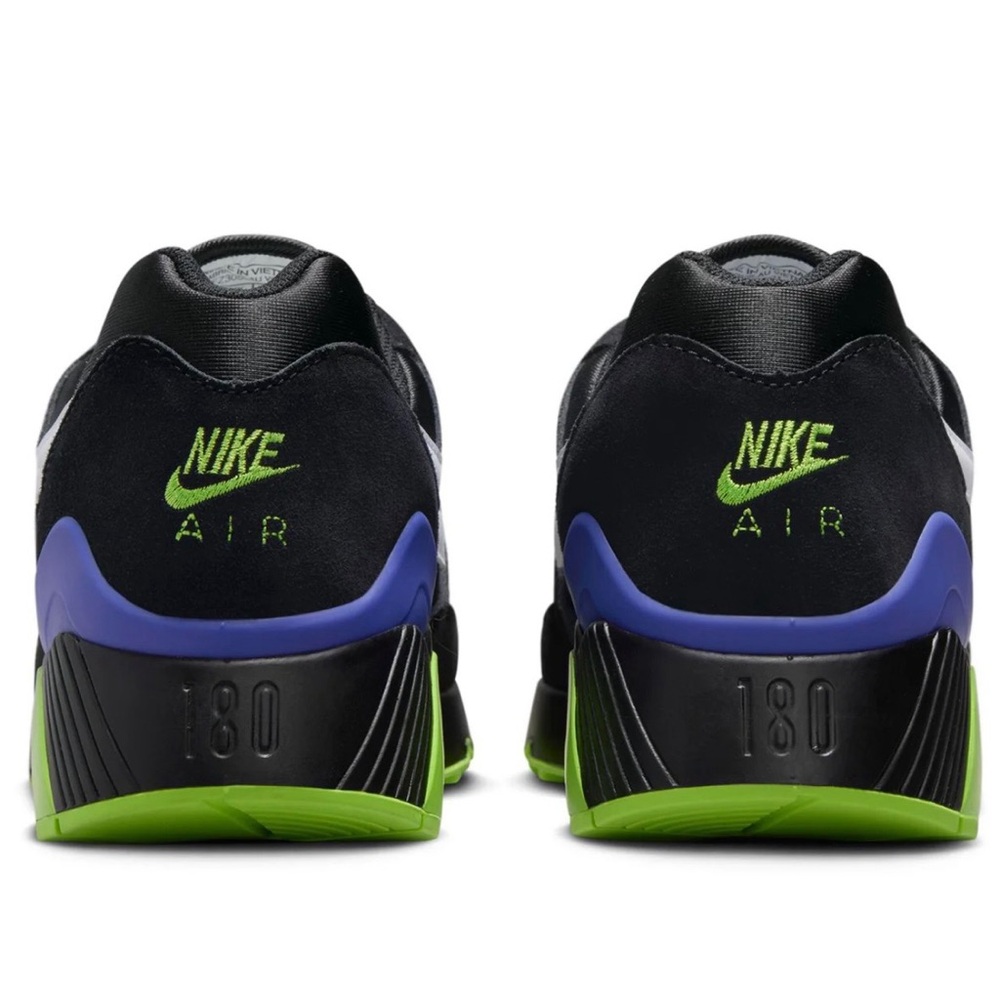 Nike Air Max 180 Joker Black and Green Sneakers - Men’s - Size 10 - Picture 5 of 6